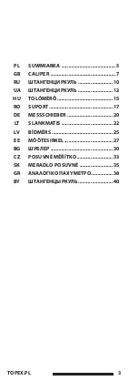 Preview for 3 page of Topex 31C625 Instruction Manual