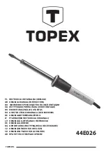 Topex 44E026 Original Manual preview