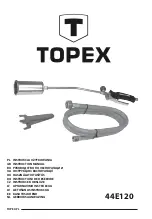 Preview for 1 page of Topex 44E120 Instruction Manual