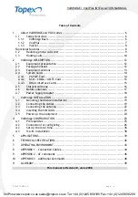 Preview for 4 page of Topex VoiBRIDGE Installation Manual