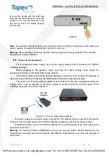 Preview for 24 page of Topex VoiBRIDGE Installation Manual