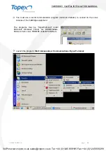 Preview for 28 page of Topex VoiBRIDGE Installation Manual