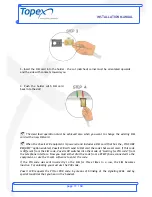 Предварительный просмотр 11 страницы Topex Voxell LCR Installation Manual