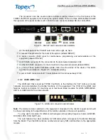 Preview for 16 page of Topex VoxiPlus Installation Manual