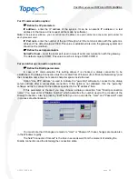 Preview for 40 page of Topex VoxiPlus Installation Manual