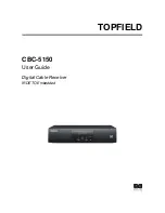 Preview for 1 page of Topfield CBC-5150 User Manual