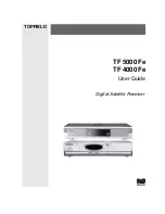 Предварительный просмотр 1 страницы Topfield TF 6000 CR User Manual