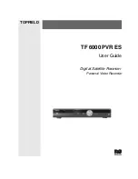 Topfield TF 6000 PVR ES User Manual preview