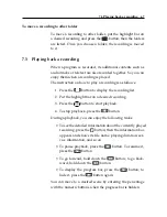 Предварительный просмотр 73 страницы Topfield TF 6000 PVR User Manual