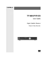 Предварительный просмотр 1 страницы Topfield TF 6000PVR User Manual