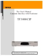 Preview for 1 page of Topfield TF3000CIP User Manual