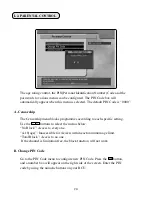 Preview for 20 page of Topfield TF3000CIP User Manual