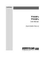 Topfield TF4000Fe User Manual предпросмотр