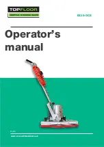 Topfloor EX35-OCS Operator'S Manual предпросмотр