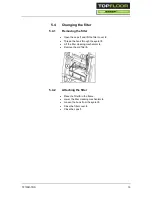 Preview for 17 page of Topfloor TF130R-TRS Operator'S Manual