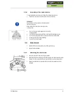 Preview for 19 page of Topfloor TF130R-TRS Operator'S Manual