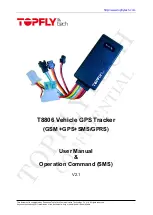 TopflyTech T8806 User Manual & Operation Command preview