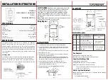 Preview for 1 page of Topgreener TD0S5-J Installation Instructions