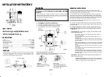 Preview for 1 page of Topgreener TDHOS5 Installation Instructions