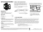 Topgreener TGWF3K Installation Instructions предпросмотр