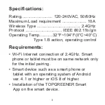 Preview for 3 page of Topgreener TGWFRSM1 Installation Instructions Manual