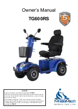 Preview for 1 page of TopGun Mobility TG600RS Owner'S Manual