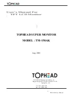 Tophead TM-150AK User Manual preview