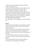 Preview for 3 page of TOPIC-LIGHT DP1RGB User Manual