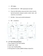 Preview for 7 page of TOPIC-LIGHT DP1RGB User Manual