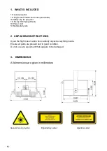 Предварительный просмотр 3 страницы TOPIC-LIGHT SpaceLas DP3RGB User Manual