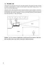 Предварительный просмотр 9 страницы TOPIC-LIGHT SpaceLas DP3RGB User Manual