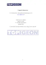 Preview for 2 page of TOPigeon Club Manager User Manual