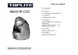 TopLite International Merlin-C20 Operation Manual, Maintenance & Troubleshooting предпросмотр