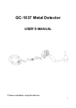 Preview for 1 page of TOPMAQ GC-1037 User Manual