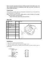 Preview for 2 page of TOPMAQ HAGD2950 Instruction Manual