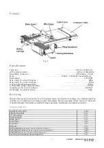 Preview for 6 page of TOPMAQ MJ10-SB250 Assembly And Operating Instructions Manual