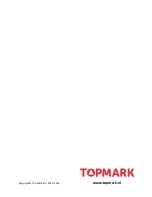 Предварительный просмотр 64 страницы topmark 2 COMBI T8030 Instruction Manual