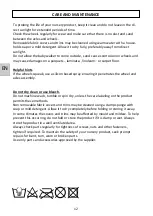 Preview for 12 page of topmark Casey T2077 Instructions For Use Manual