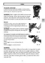 Предварительный просмотр 17 страницы topmark T2050 Instruction Manual