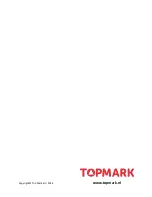 Preview for 72 page of topmark VISION T8040 Instruction Manual