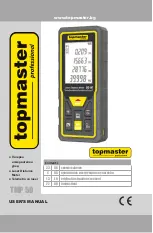 Предварительный просмотр 1 страницы topmaster TMP 50 User Manual