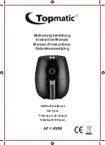 Topmatic AF-1450M Instruction Manual preview