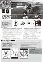 Preview for 1 page of Topmaz Racing 84470 Instruction Manual