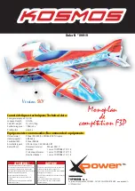 Предварительный просмотр 1 страницы Topmodel KOSMOS 09919 Manual