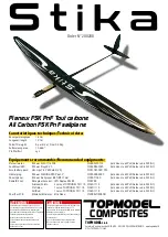 Topmodel Stika F5K PnF Manual preview