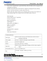 Preview for 9 page of Topnics TP-VCA7203 User Manual