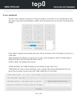 Preview for 39 page of topo T7E Series User Manual