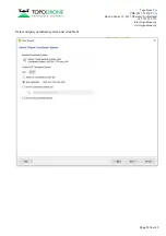Предварительный просмотр 20 страницы Topodrone DJI MAVIC 2 PRO L1/L2 PPK User Manual
