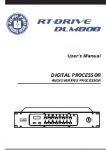 Topp Music Gear RT-DRIVE DLM808 User Manual предпросмотр