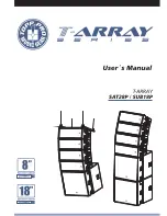 Topp Music Gear T-Array SAT28P User Manual preview